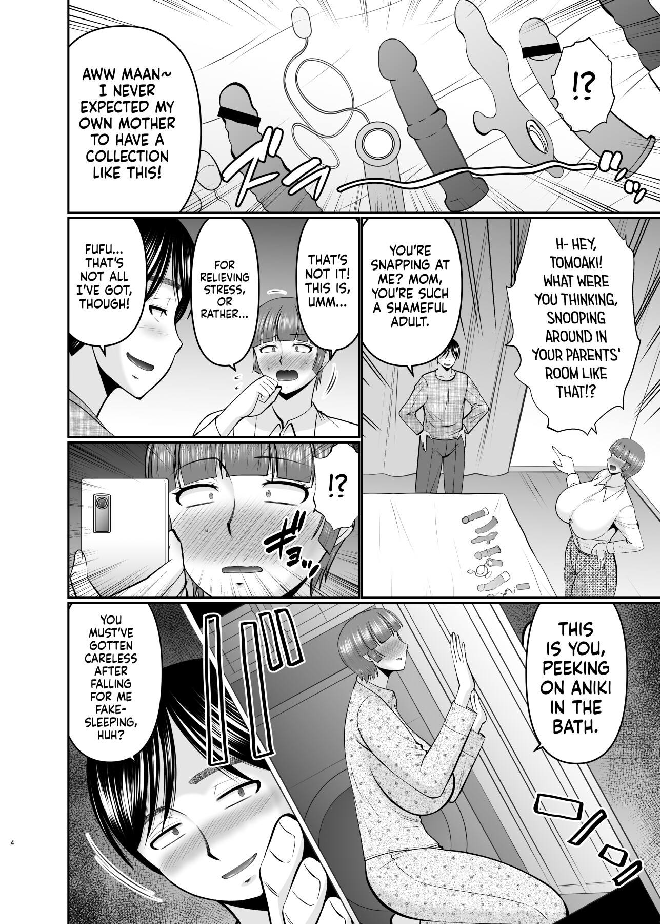 Hentai Manga Comic-Mom, Am I Not Good Enough?-Read-3